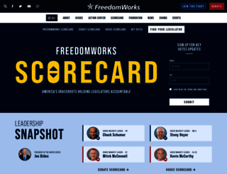 congress.freedomworks.org screenshot