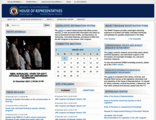 congress.gov.ph screenshot