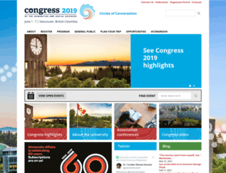 congress2019.ca screenshot