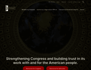 congressfoundation.org screenshot