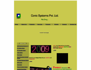 conicsystems.net screenshot