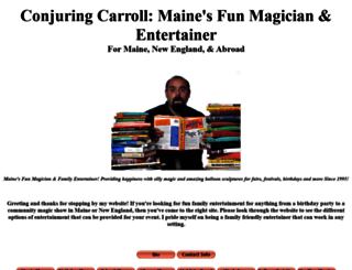 conjuringcarroll.com screenshot
