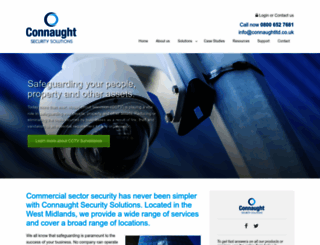 connaughtsecuritysolutions.co.uk screenshot