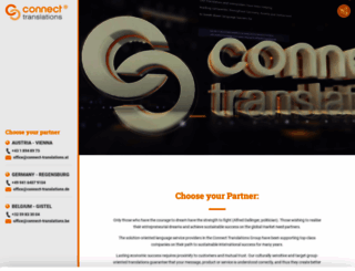 connect-translations.com screenshot