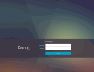 connect.dechert.com screenshot