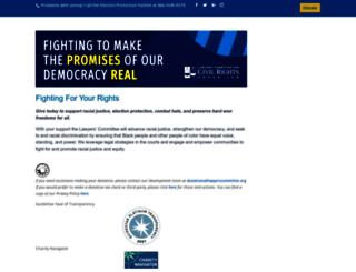 connect.lawyerscommittee.org screenshot