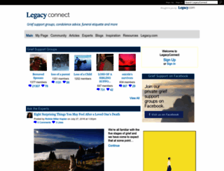connect.legacy.com screenshot