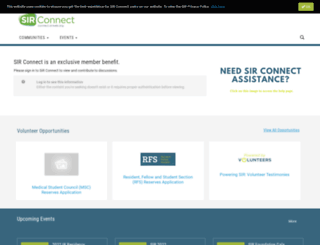 connect.sirweb.org screenshot