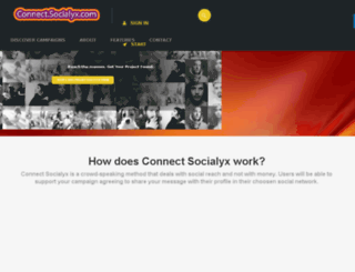 connect.socialyx.com screenshot