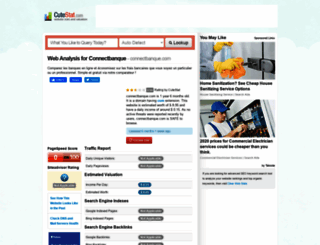 connectbanque.com.cutestat.com screenshot