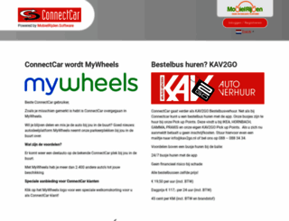 connectcar.nl screenshot