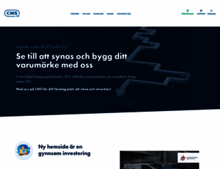 connectedcms.se screenshot