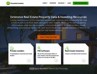 connectedinvestors.com screenshot
