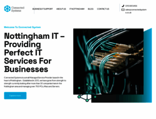 connectedsystems.co.uk screenshot