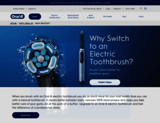 connectedtoothbrush.com screenshot