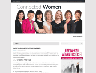 connectedwomen.net.au screenshot