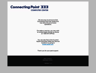 connectingpoint.com screenshot