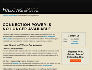 connectionpower.com screenshot