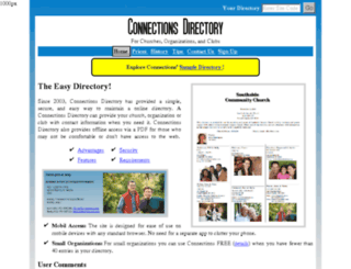 connectionsdirectory.com screenshot
