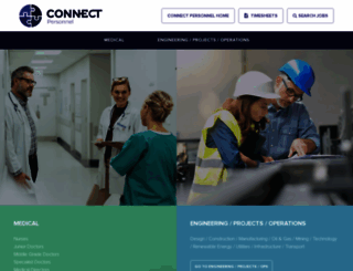 connectpersonnel.com.au screenshot