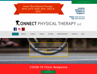 connectphysicaltherapyllc.com screenshot