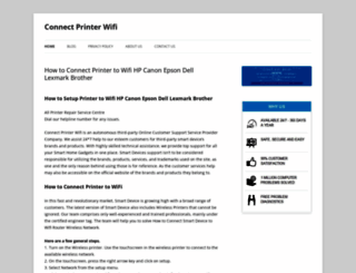 connectprinterwifi.com screenshot
