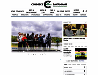 connectsavannah.com screenshot