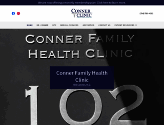 connerclinic.com screenshot