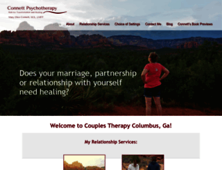 connettpsychotherapy.com screenshot