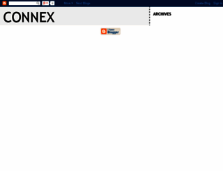 connex.blogspot.com screenshot