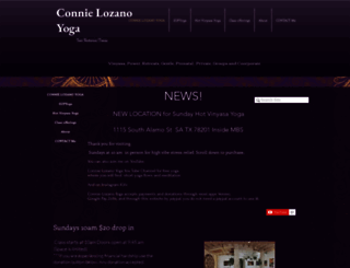 connielozano.com screenshot