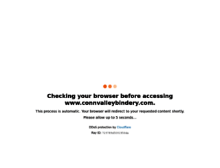 connvalleybindery.com screenshot