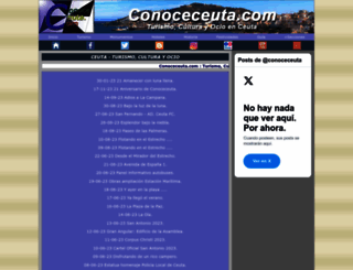 conoceceuta.com screenshot