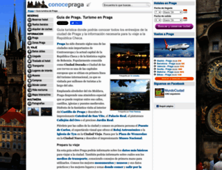 conocepraga.com screenshot