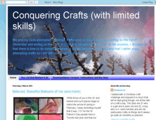 conqueringcrafts.com screenshot