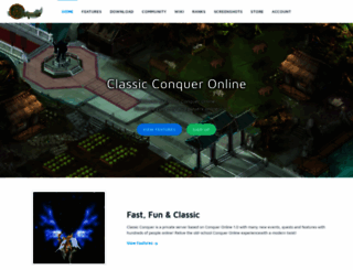 conqueronline.net screenshot