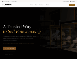 conradjewelry.com screenshot