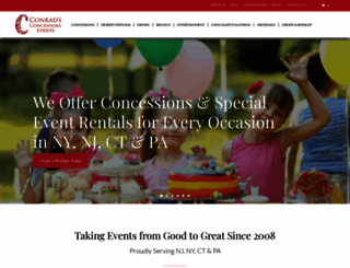 conradsconcessions.com screenshot