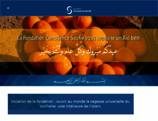 conscience-soufie.com screenshot