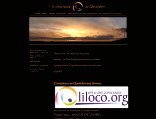conscienceauquotidien.com screenshot