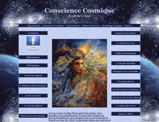 consciencecosmique.e-monsite.com screenshot
