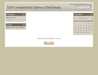 consciencialcursos.org screenshot