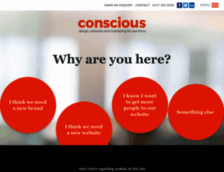 conscious.co.uk screenshot