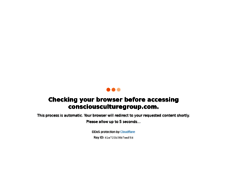 consciousculturegroup.com screenshot