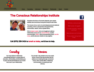 consciousrelationships.com screenshot