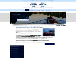 conseil-droit-fluvial.com screenshot