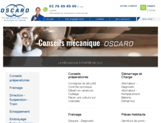 conseils.oscaro.com screenshot