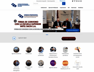 consejosalta.org.ar screenshot