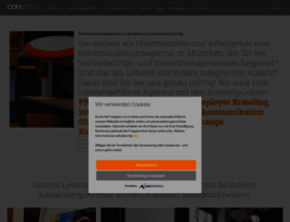 consense-communications.de screenshot