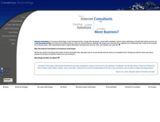 consensus-technology.com screenshot